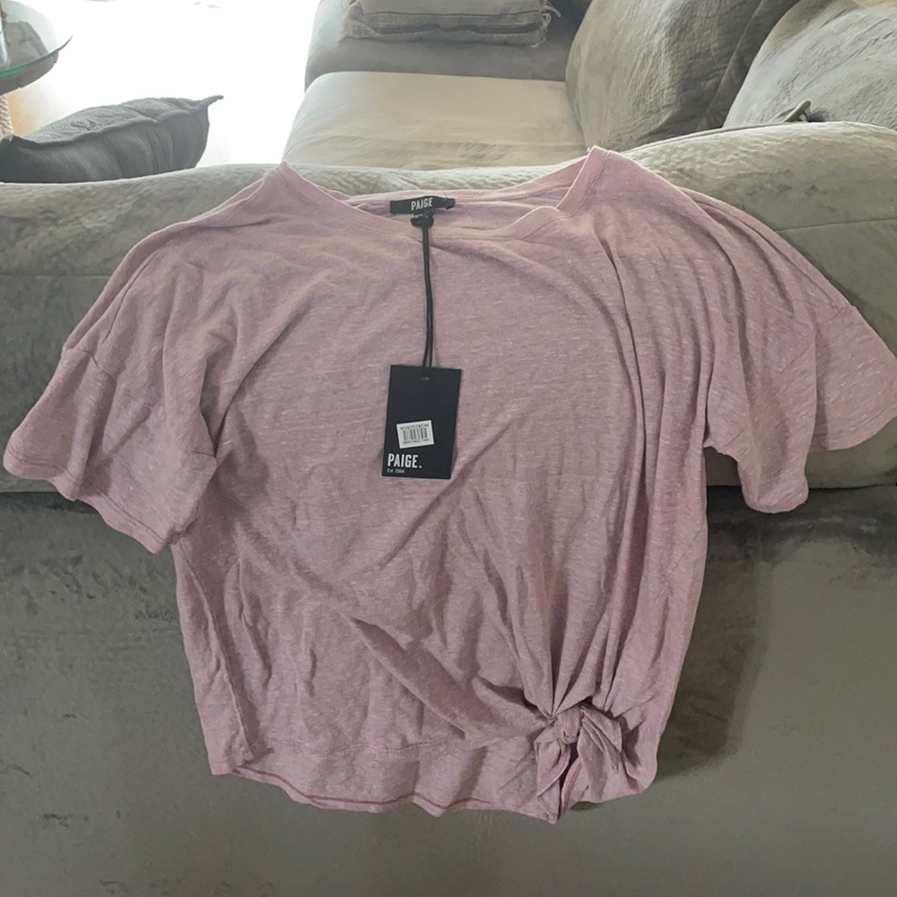 Paige-Dusty Mauve T-Shirt, NWT